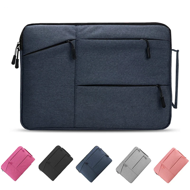 Laptop Sleeve Case for Macbook Air Pro 12 13 14 15 15.4 15.6 16 inch Waterproof Pouch Computer Handbag for Lenovo Dell HP Huawei