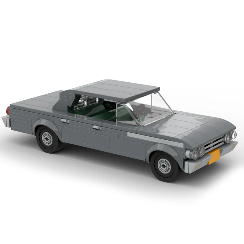 212PCS MOC-219786 Geschwindigkeit Champions Stadt Limousine „Verworrenheit“ Baustein Modell Ziegel Garage Sport Auto DIY Set Kreative geschenke