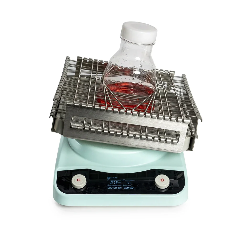 

Lab Shaker with Clamps Spring Grid for Holding Different Container Horizontal Vertical Shaker Orbital Shaker Incubator Price
