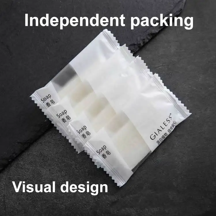 Free Shipping Wholesale High End Good Quality Portable Scented Soap Independent Smaill 7g Hotel Supplies Pocket Soap