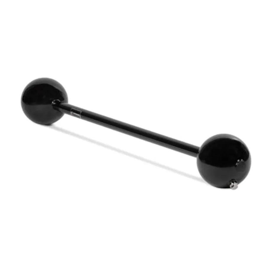 

Loadable Globe Barbell Adjustable Weight Design Loadable up to 109 LB with Lead Shot or Sand Rugged Steel with Rust-Resistant G