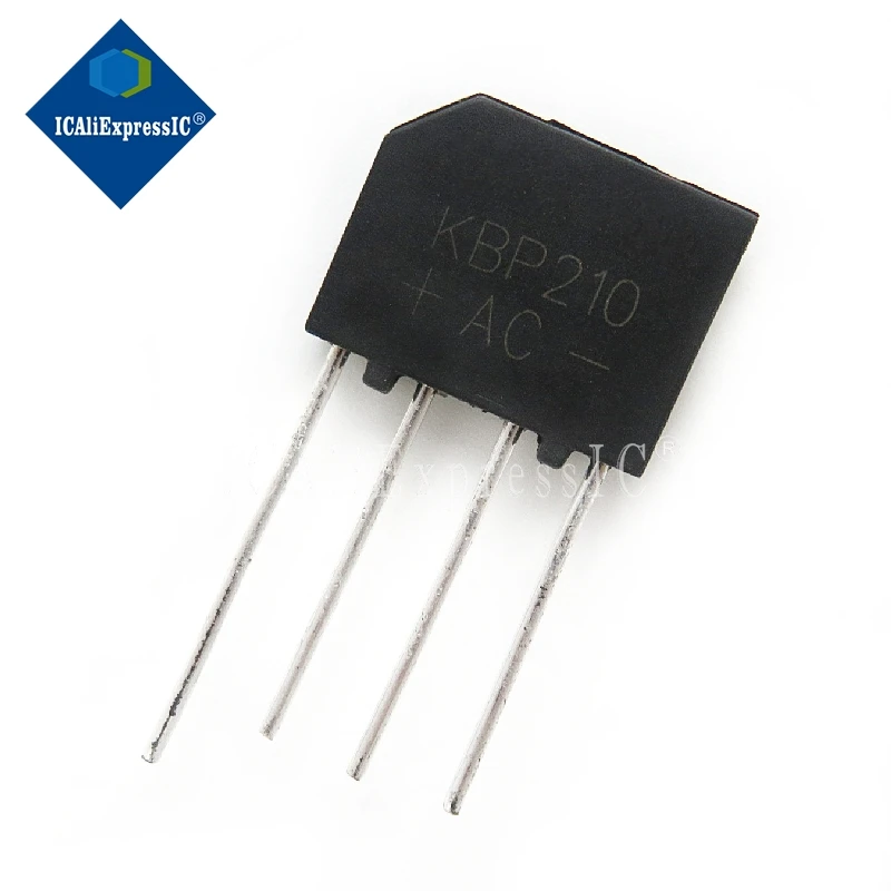 10piece KBP210 2A 1000V BRIDGE RECTIFIER In Stock