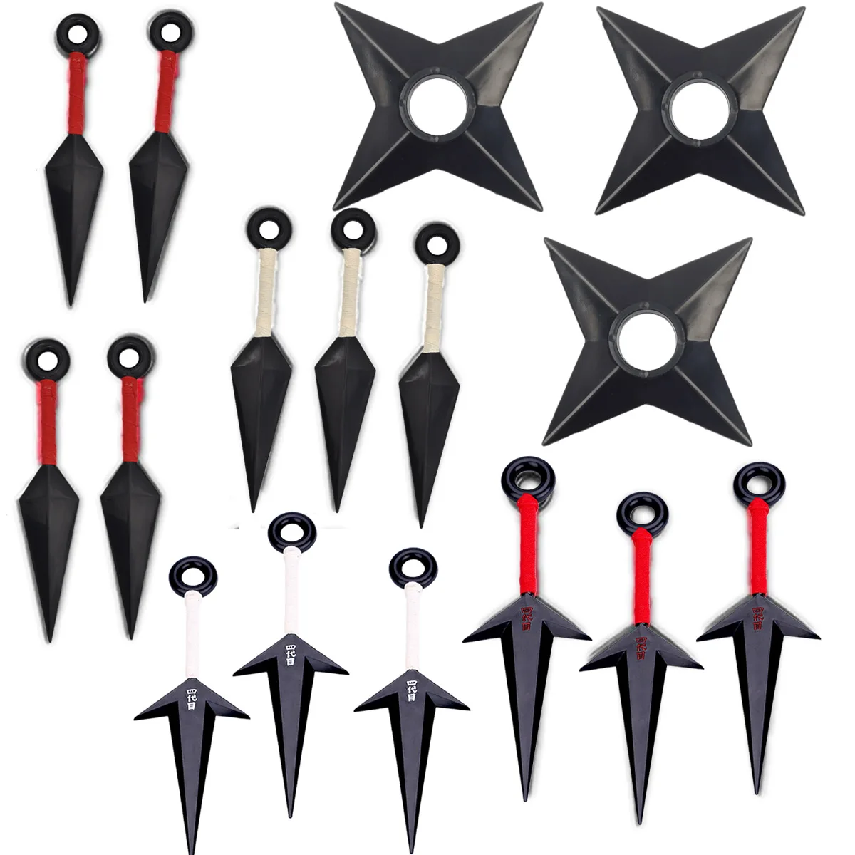 3pcs Anime Naruto Kunai Cool Cosplay Accessories Props Weapon Plastic Collection Props Ninja Darts Model Toy Kids Brthday Gift