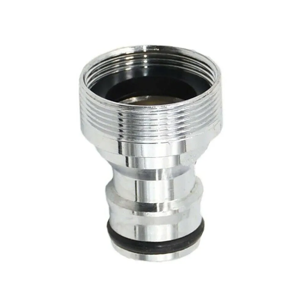 Hose Adapter Connector Thread Quick Connect Brass Coupling for Garden Hose 2pcs for m22 Internal & for m24 External Thread