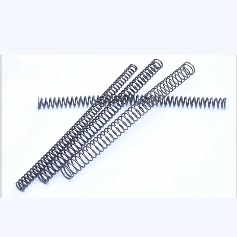 Wire Diameter 2.0mm 65Mn Sprng Steel Long Compress Pressure Spring Y-type Rotor Buffer Return Cylidrical Coil Length 150-500mm