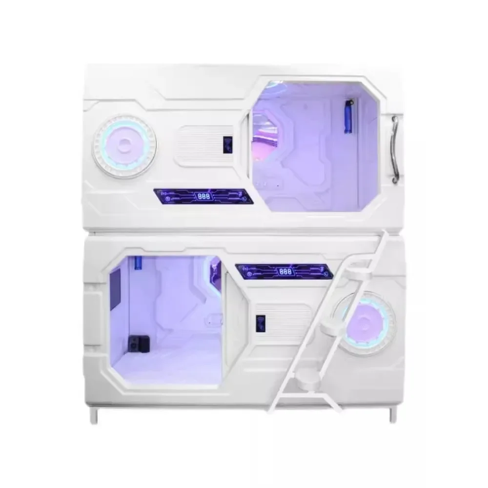 

с # Спальная кровать с космической капсулой Smart Apartment Hotel Electric Hotel