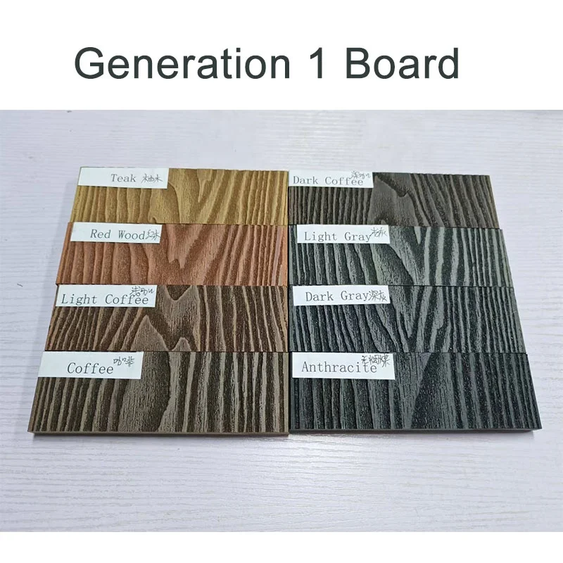 Popular Wood Plastic Composite Garden Fence Panel Aluminum Post Outdoor Decoration Privacy Slat Wall WPC Fence