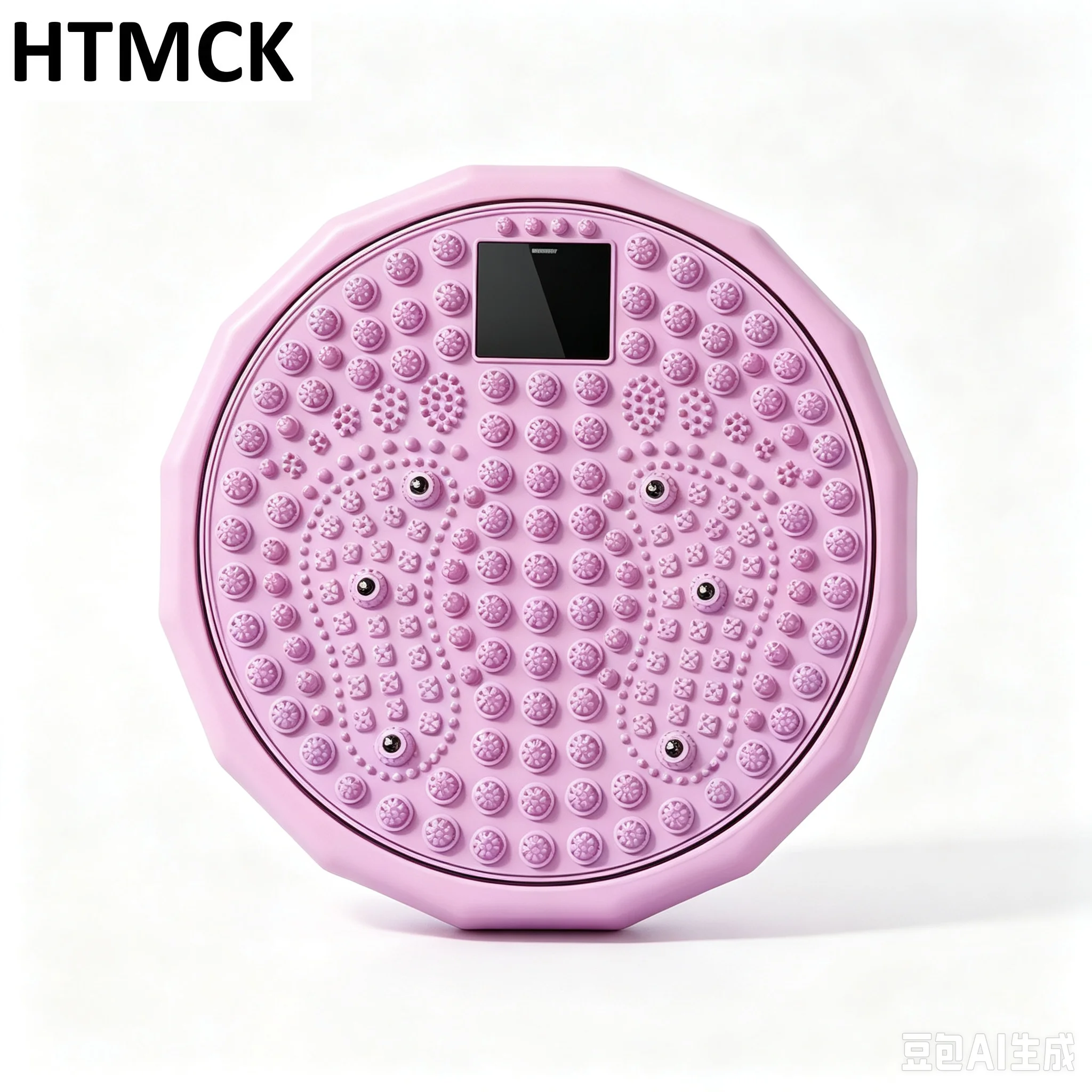 Multifunctional Exercise Waist Twisting Disc with Magnetic Stone Acupressure Foot Sole Massage Home Digital Display