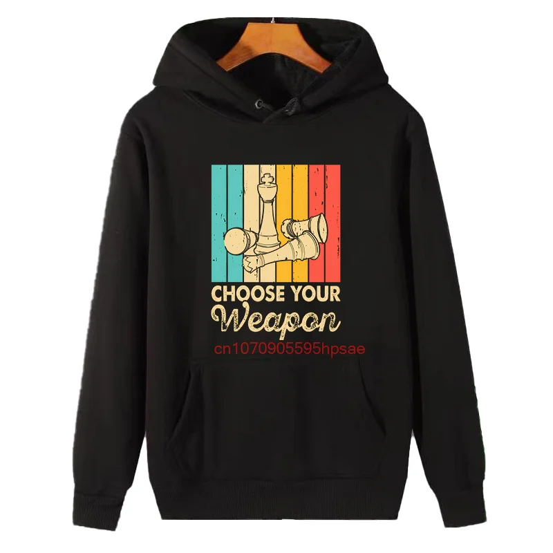 

Винтажные толстовки с капюшоном для шахматных игр, зимние предметы первой необходимости, толстовка с капюшоном, толстый свитер, мужская толстовка