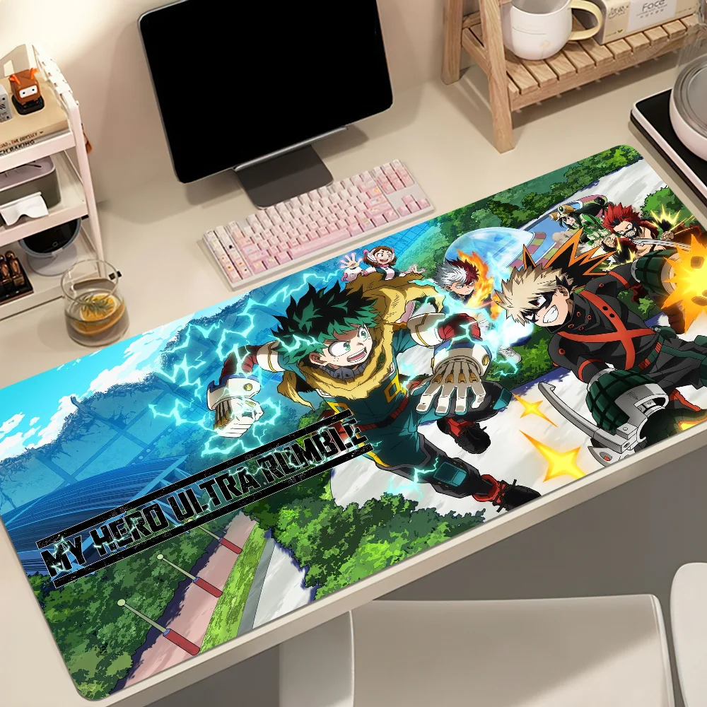 M-My Hero A-Academia Mouse Pad Non-slip Thickened MousePad Student Gaming Cushion Large Writing Lockedge Office