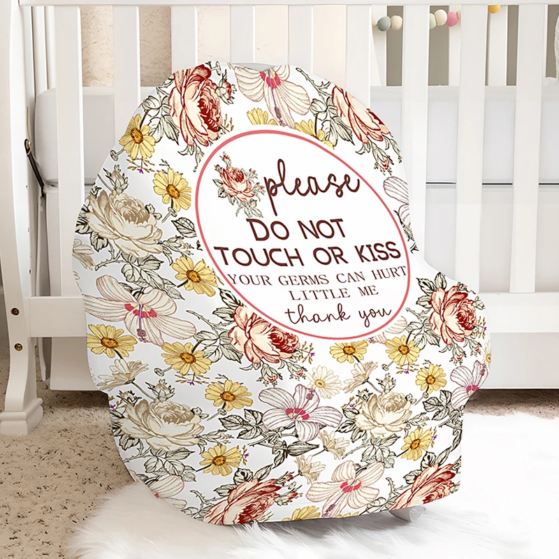 Funda elástica multiusos para asiento de coche de bebé, cubierta de lactancia, carrito de compras de lactancia, fundas de carrito de comestibles, dosel de asiento de coche