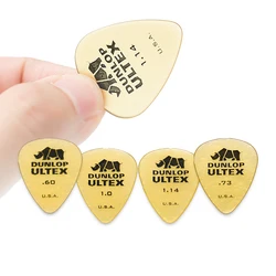 Dunlop Palhetas para Guitarra Standard Ultex Palheta Mediator 421R 0,6/0,73/1,0/1,14mm para Baixo Acústico Elétrico Acessórios para Guitarra