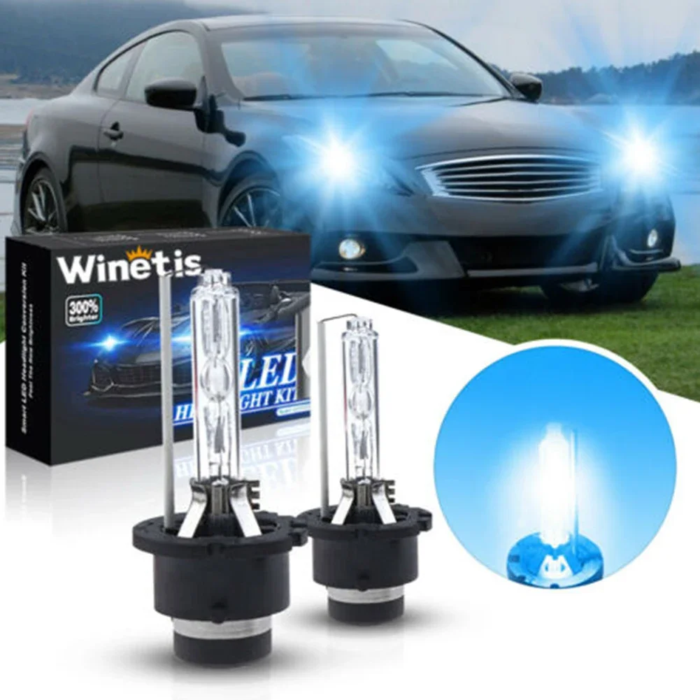 Desempenho de iluminação superior com lâmpadas de farol D2S HID 8000K para Infiniti G35 G37 colocação dianteira traseira esquerda