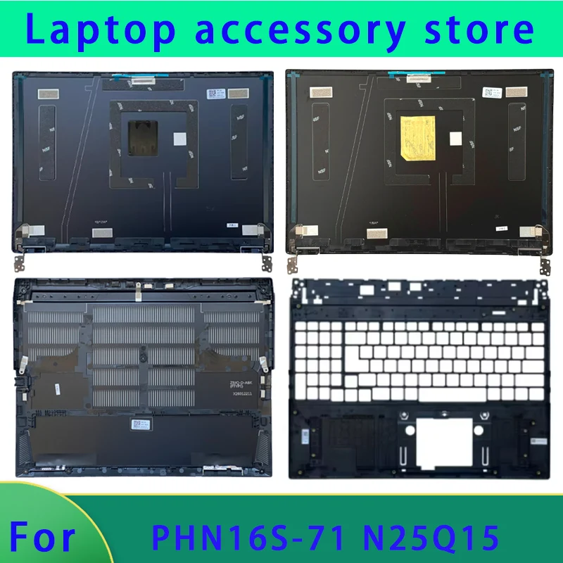 suitable-for-predator-tomahawk-9-helios-neo-16s-phn16s-71-n25q15-lcd-screen-top-cover-palm-rest-bottom-shell-blue-black-hinge