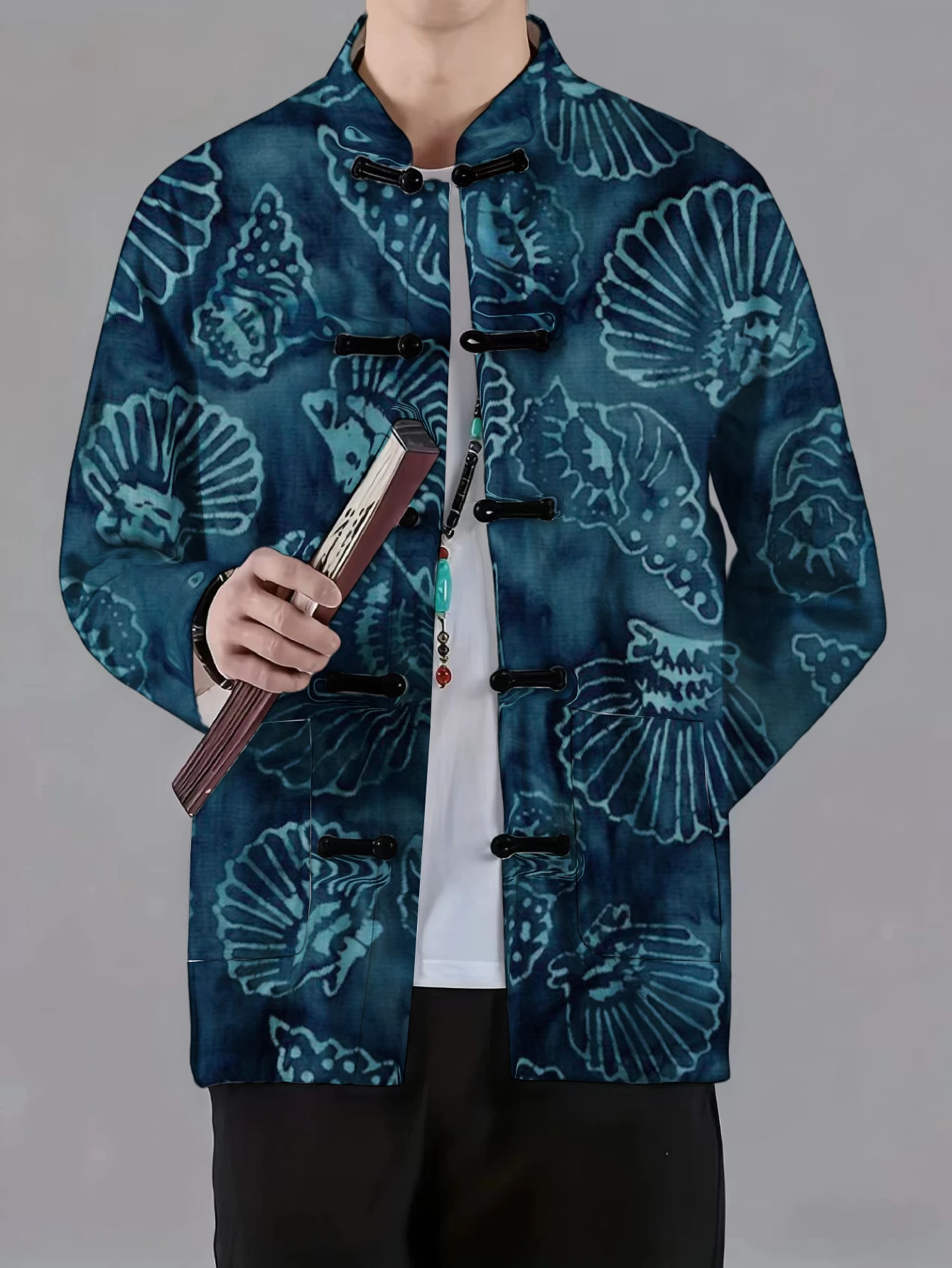 เสื้อแจ็คเก็ตผู้ชายคอจีน ติดกร - Craft And Art Difference บทวิจารณ์และราคา