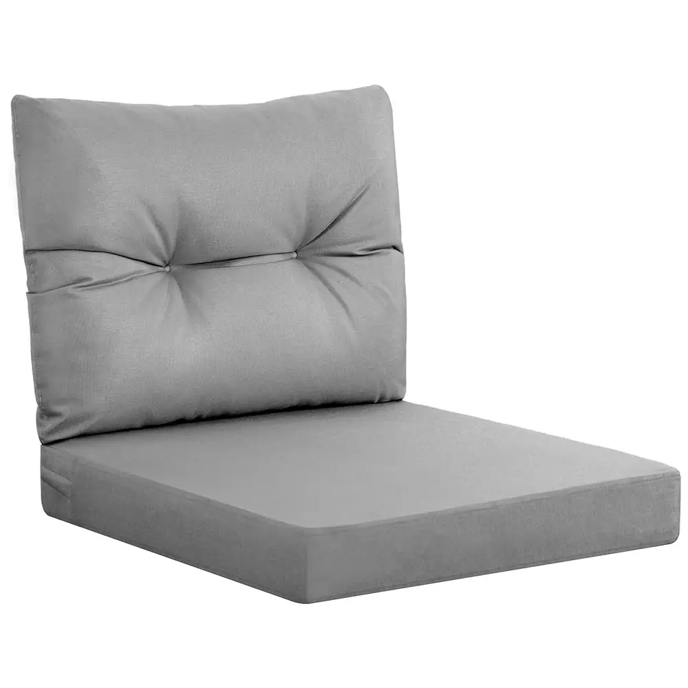 

Outdoor Chair Cushions 24X24: Patio Furniture Cushions With Tpu Rain-Proof Film - Outdoor Deep Seat Cushion Set - Waterproof