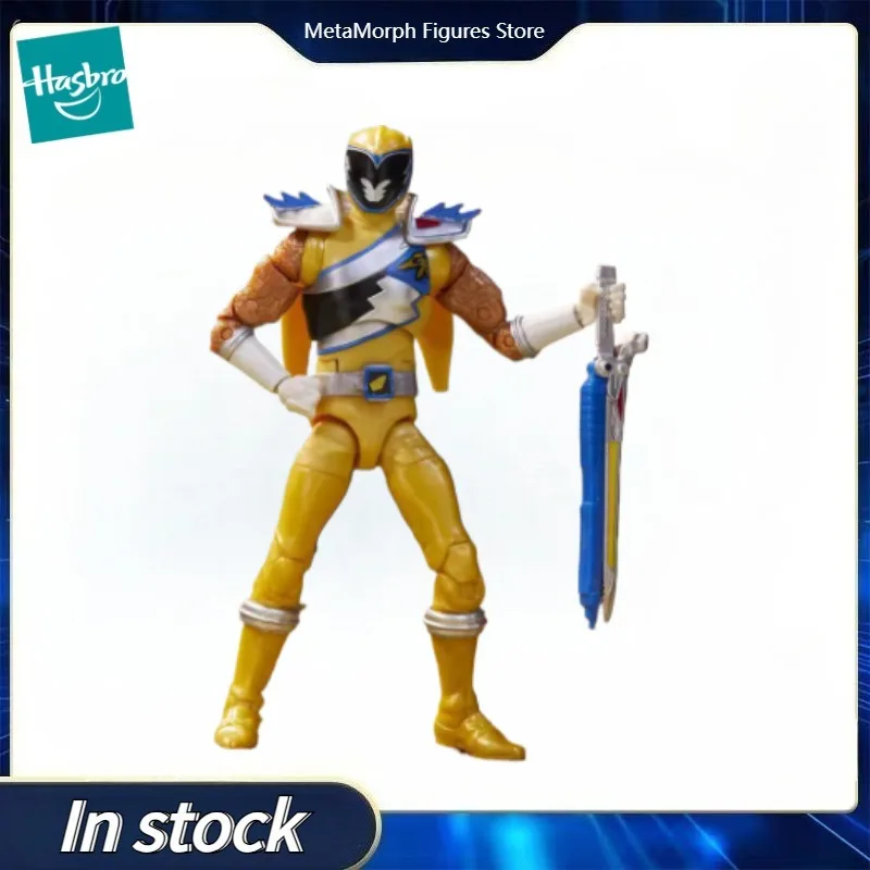 

Original Hasbro Power Rangers Lightning Collection Dino Charge Gold Ranger Anime Figure Toy Collection Model
