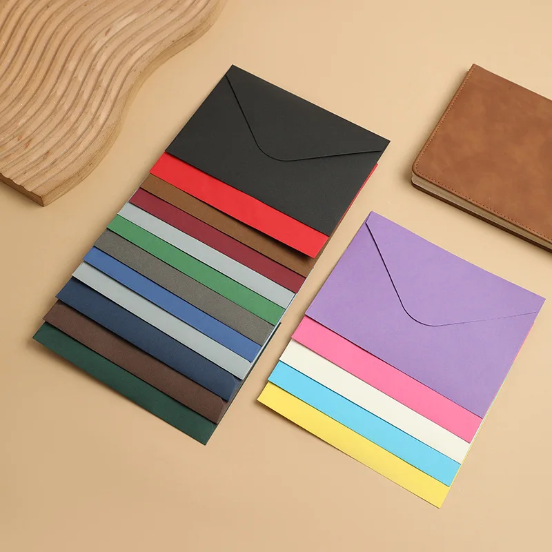 Solid Color Envelopes, Wedding Invitation Cards, Printed Mini Color Envelopes20Pcs Solid Color Envelopes, Printed Mini Color Env