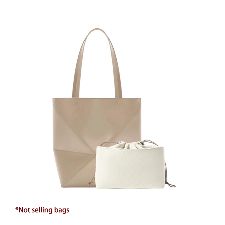Zipper Felt Bag Organizer Insert For Loewe Tote Handbag Lightweight Inner Liner Storage Purse Accessories view 6