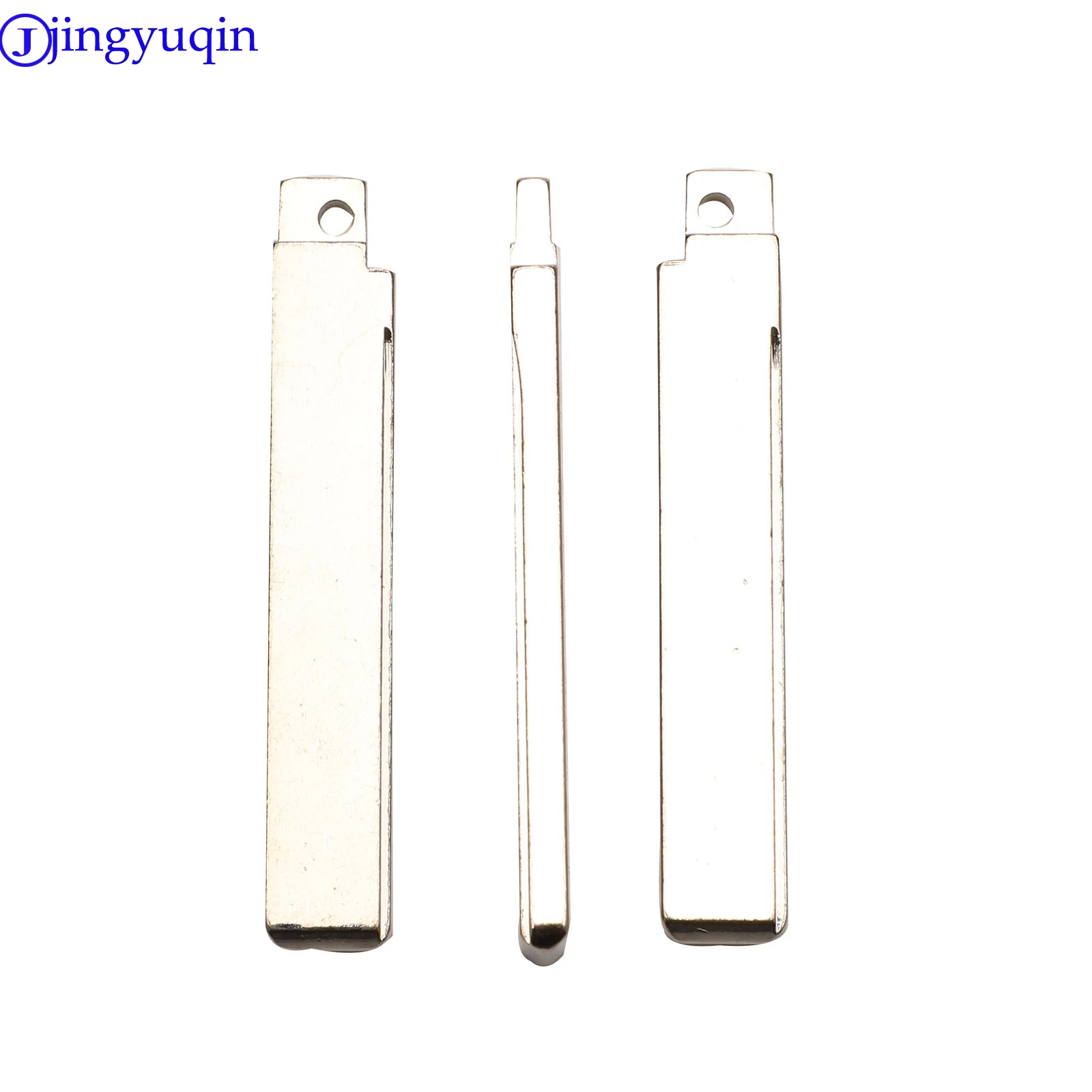 jingyuqin Metal Key Blade Blank For Baojun 730 560 Card Series Car Remote Flip Folding