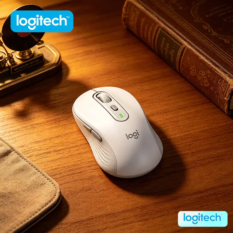 

Logitech M650/M650L/M750 Silent M750 Signature Mouse - 4000 DPI 90% Noise Reduction SmartWheel Scrolling 3-Device Sync
