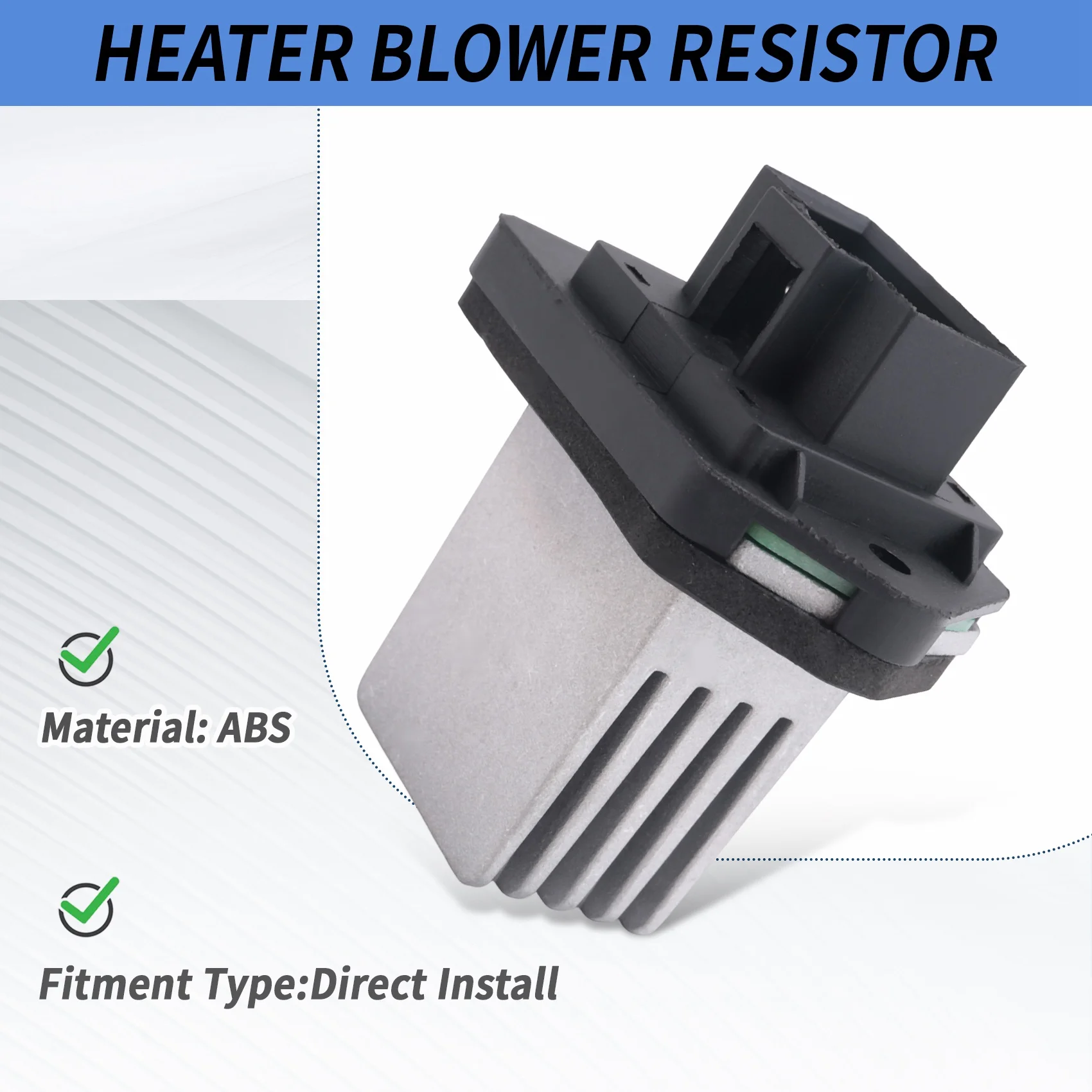 

Car Heater Blower Resistor Full Auto A/C For Ssangyong Rexton 2001+ 6920408A20