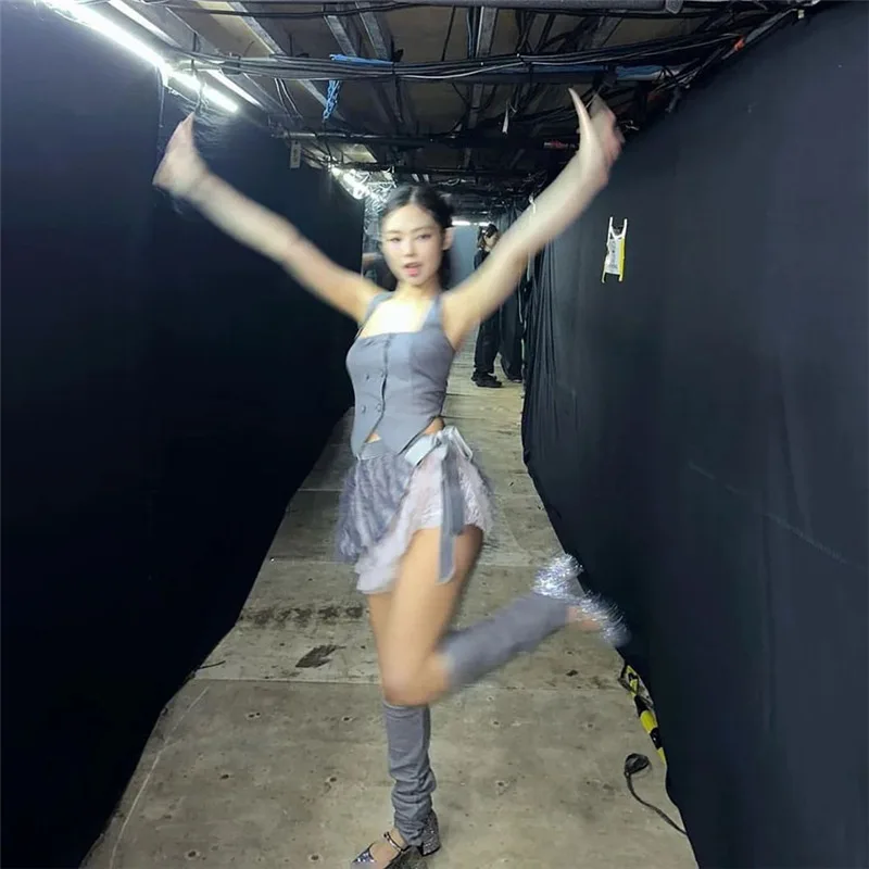 

2023 Summer New Women's Solid Color Slim Fit Street Fashion Hanging Neck Sexy Open Back Vest For Women