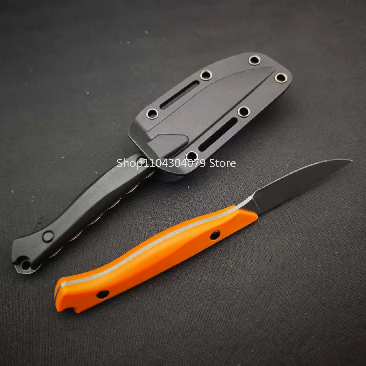 BM15700 Flyway Tragbares EDC Taschenmesser mit Feststehender Klinge für Camping, BBQ, Angeln, Backpacking, Dschungelreisen und Tägliche Outdoor-Aktivitäten – Detail 3