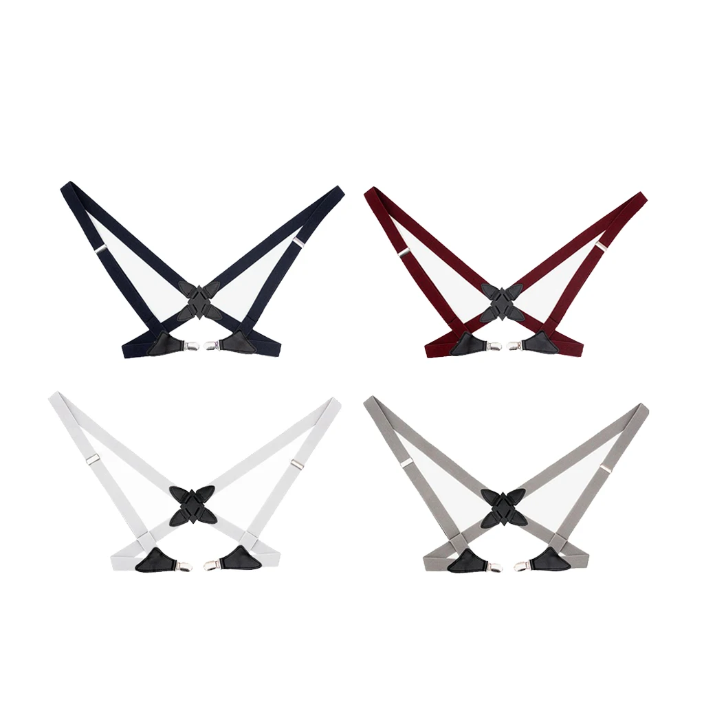 أزياء الرجال النساء السراويل القابلة للتعديل X-الظهر الحمالات مع 4 مقاطع #4