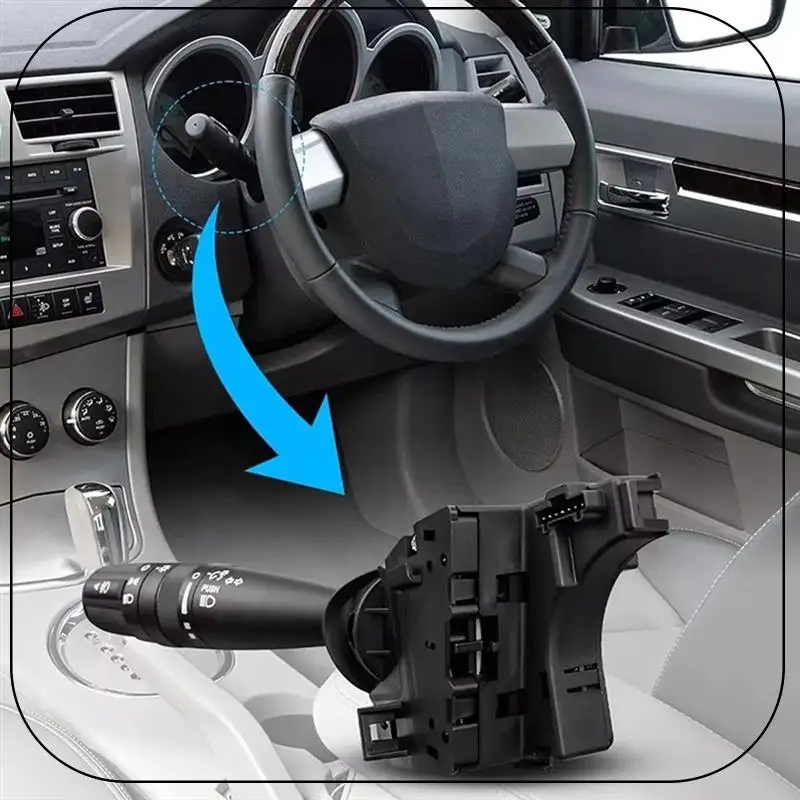 

ABNF!Multi-Function Turn Signal Control Switch Regulate For Chrysler PT Cruiser Dodge Caliber Jeep Compass Wrangler 68041485