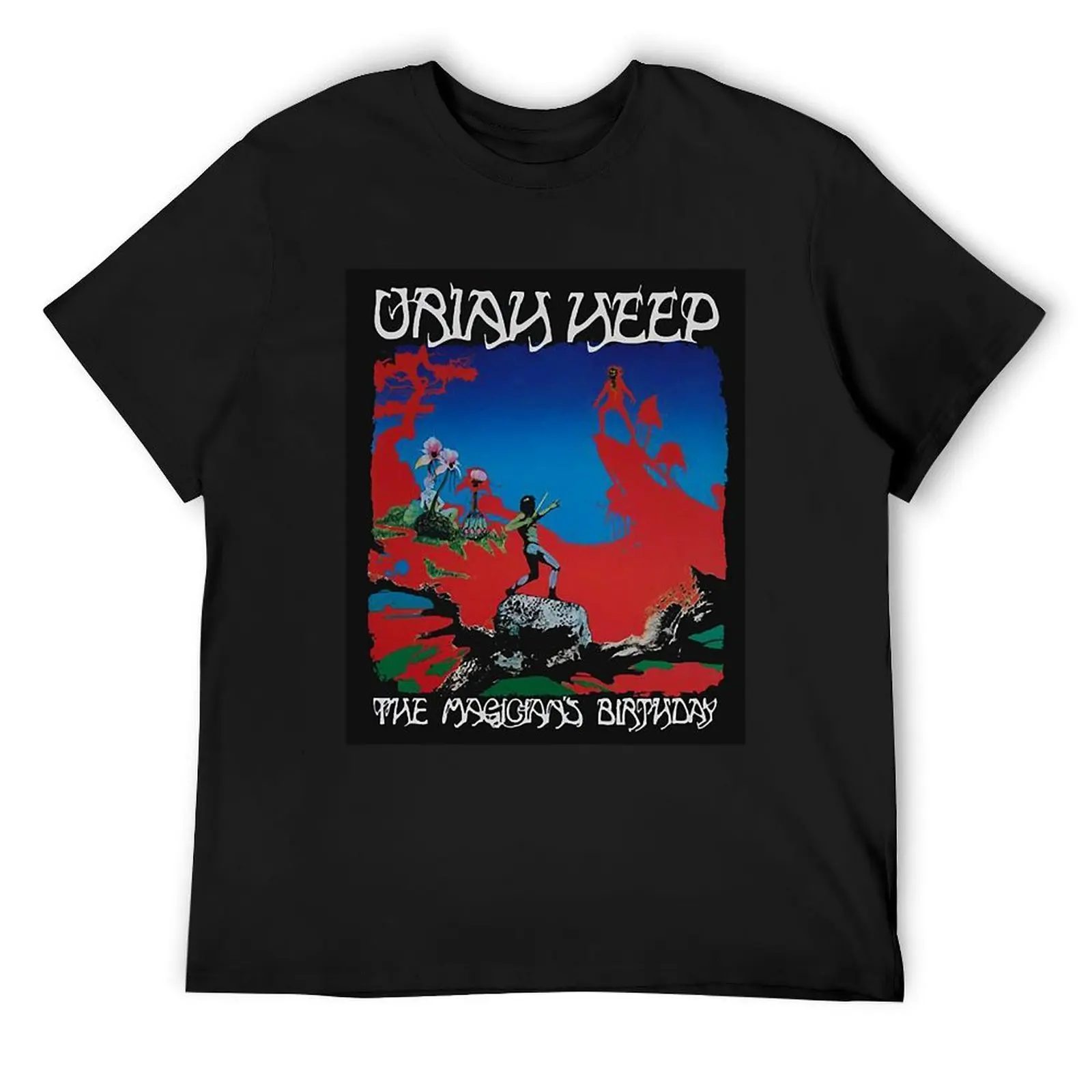 Bands Band Best New Uriah heep Sticker Uriah heep Essential Uriah heep T-Shirt for a boy graphics Men's t-shirts