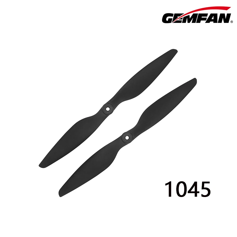 Gemfan Carbon Nylon Propeller 8045 9045 1045 1145 12445 for RC Multirotor Airplane Fixed-Wing (1Pairs)