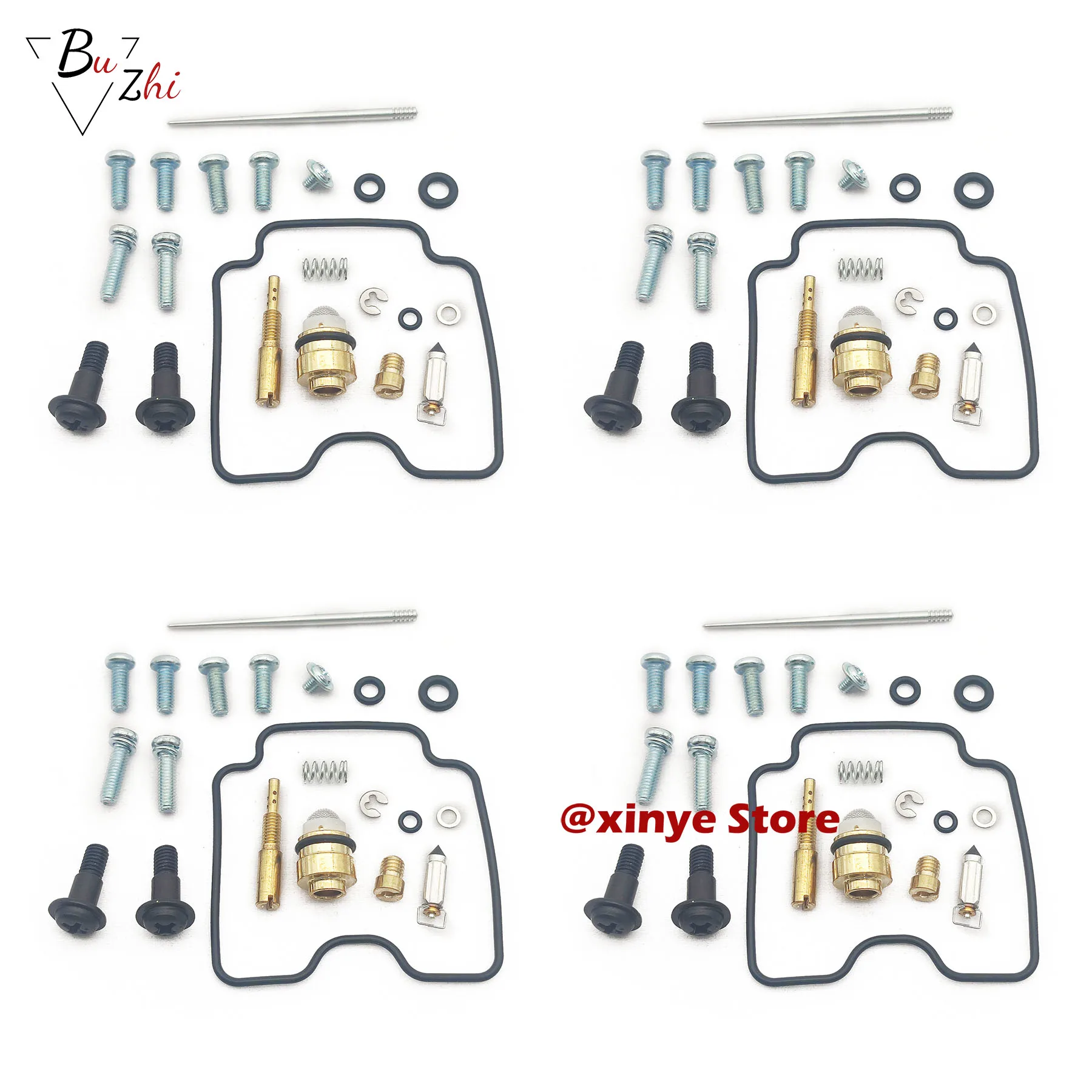 Carburetor repair kit floating needle seat gasket for Yamaha XV1600 Road Star 1999-2003 XV 1600