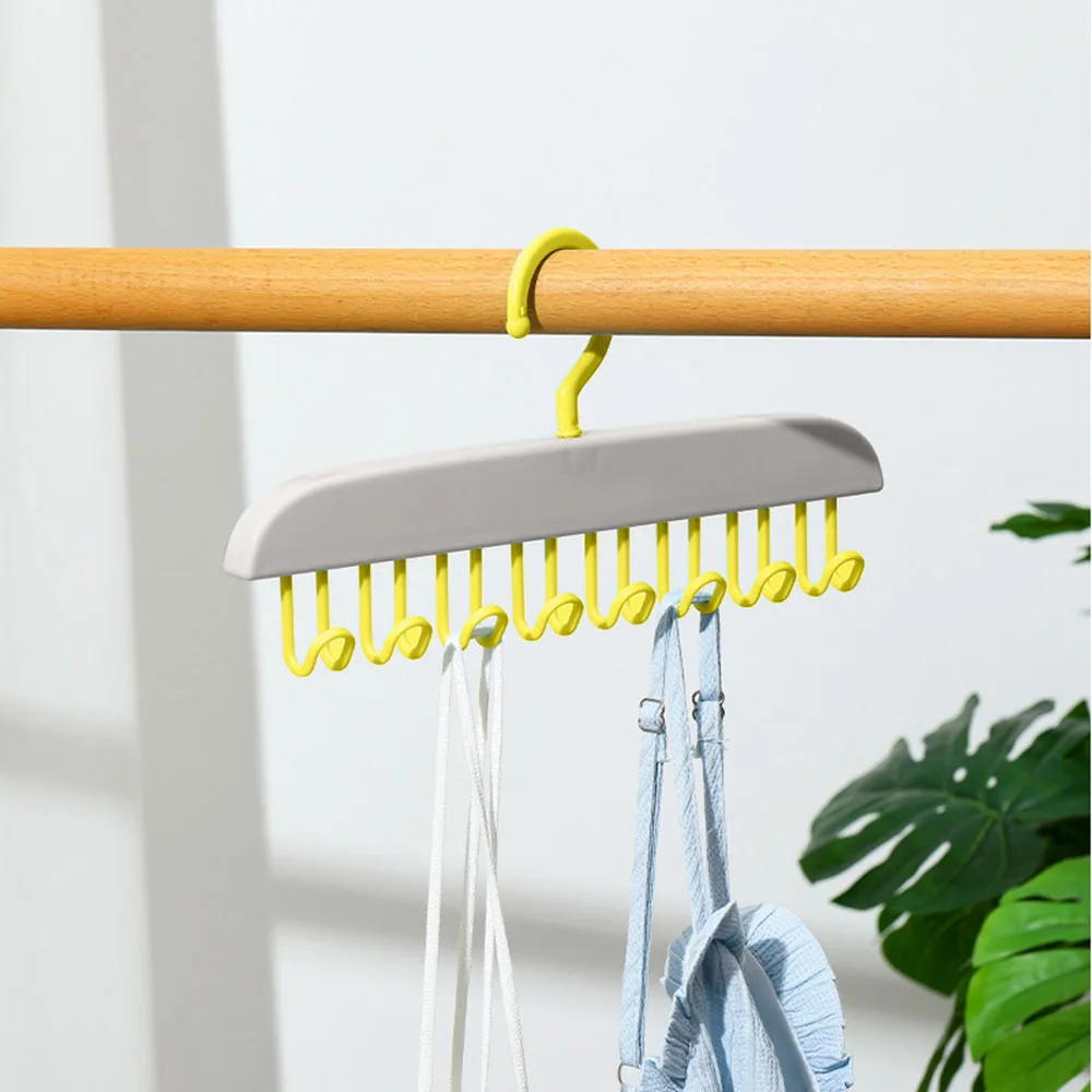 Simple Underwear Vest Hanger Non-drilling Clothes Tie Drying Rack For Closet