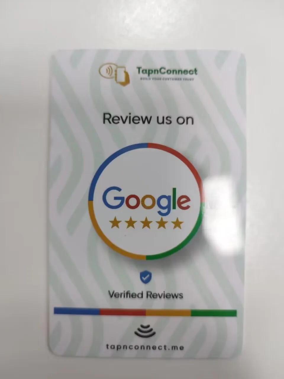 Google Review Cards Universal NFC ntag213 การ์ดรีวิว Boost Your Reviews 13.56Mhz