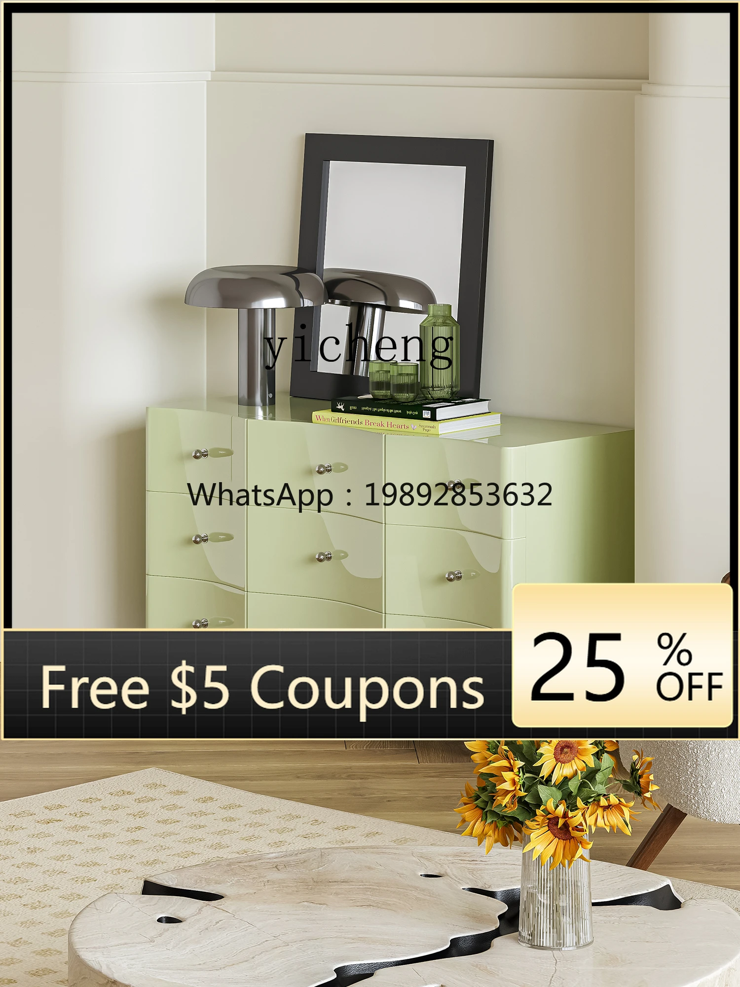 

A1 nine-bucket cabinet simple light luxury bedroom storage cabinet living room entrance storage nine-bucket cabinet