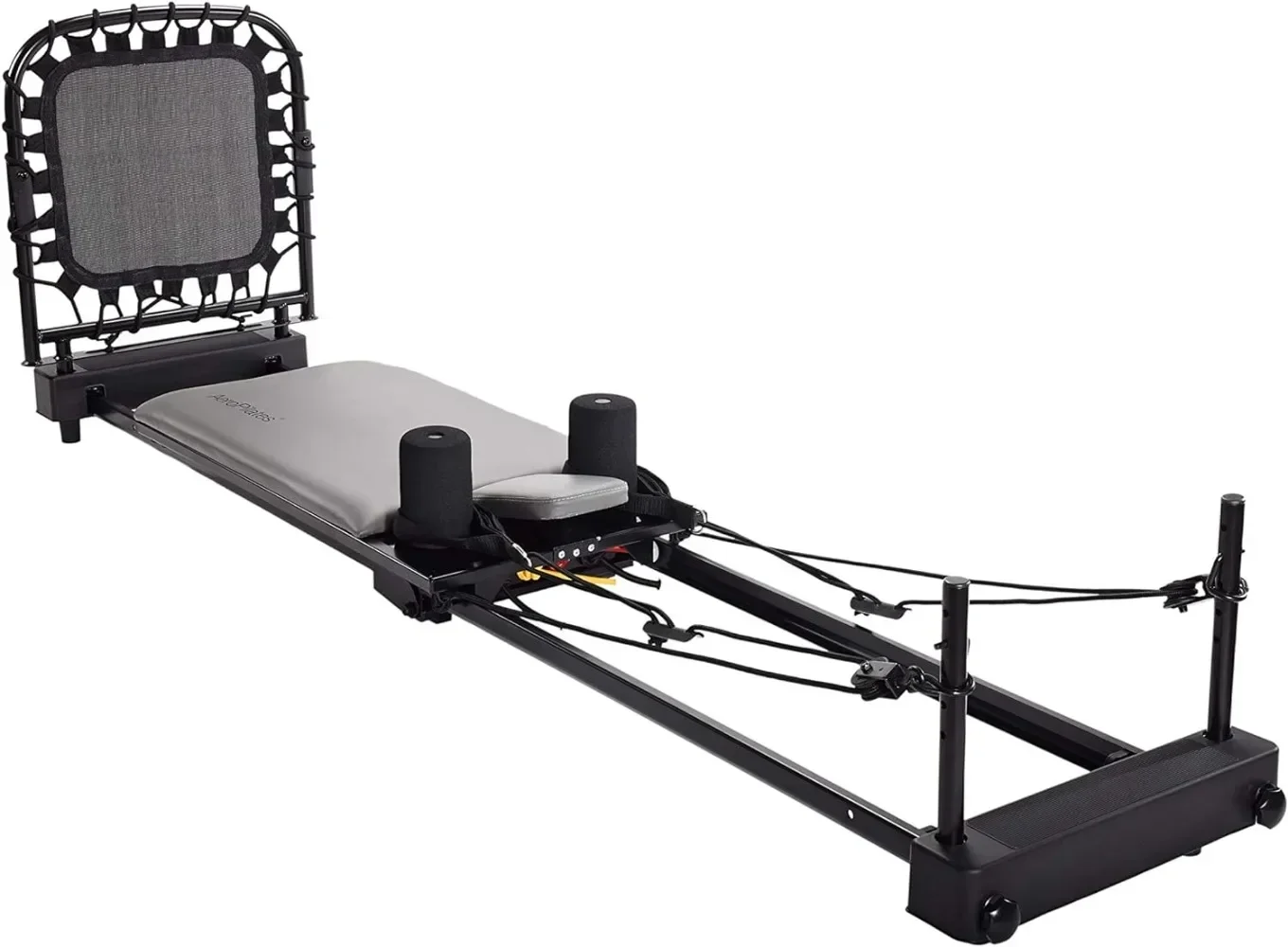 A Home Studio Reformer 393 | All-in-One Pilates Home Workout System | No Extra Equipment Needed | Includes 5 Workout DVDs