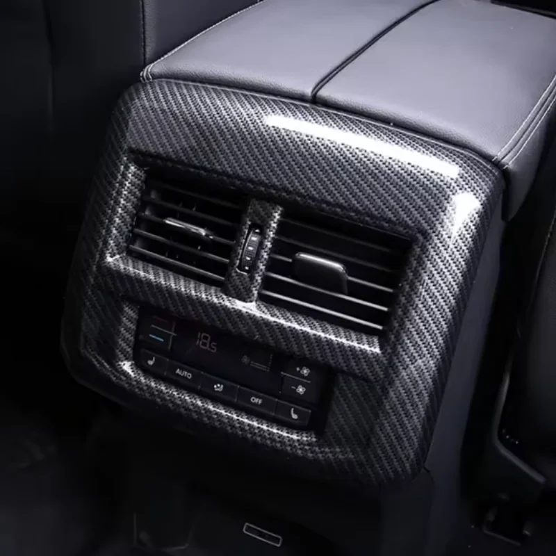 

For VW Volkswagen Teramont Atlas 2017-2020 Rear Row Air Condition Outlet Vent Cover Molding Frame Trims Interior Car Accessories