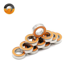2PC S625 RS CB Stainless Steel Hybrid Ceramic Bearing 5x16x5 mm ABEC-7 Industry Motor Spindle 625 Hybrids Si3N4 Ball Bearing