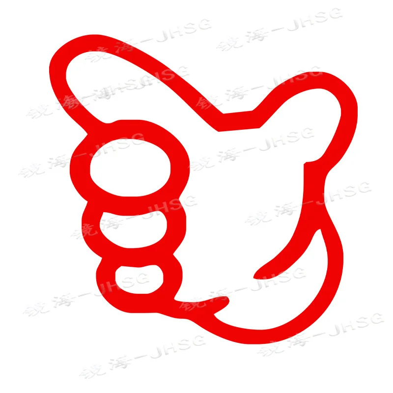 Cartoon Hand-drawn Vinyl Stickers Automotive Decorative Modification Accessories