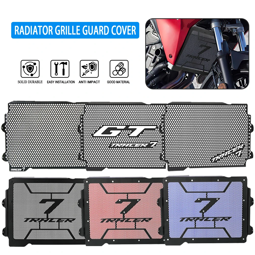 

For Yamaha Tracer700 TRACER 700 2016 2017 2018 2019 2020 Motorcycle Radiator Guard Grille Grill Cooler Cooling Cover Protection