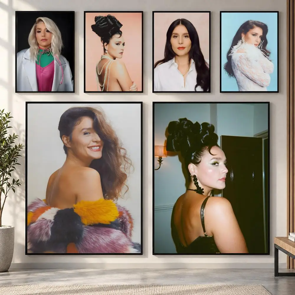 Singer Jessie Ware Poster HD art sticky wall waterproof home living room bedroom bar aesthetic decoration