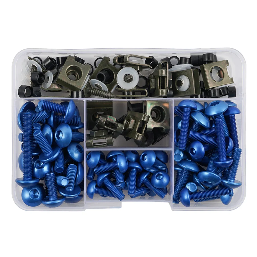 

177PCS Body Screws Nut Fairing Protector Bolt Kits For SUZUKI VSTROM 650 Dl 650 GSR 600 S750 Bandit GSXR 600 750 SV650 LTZ 400