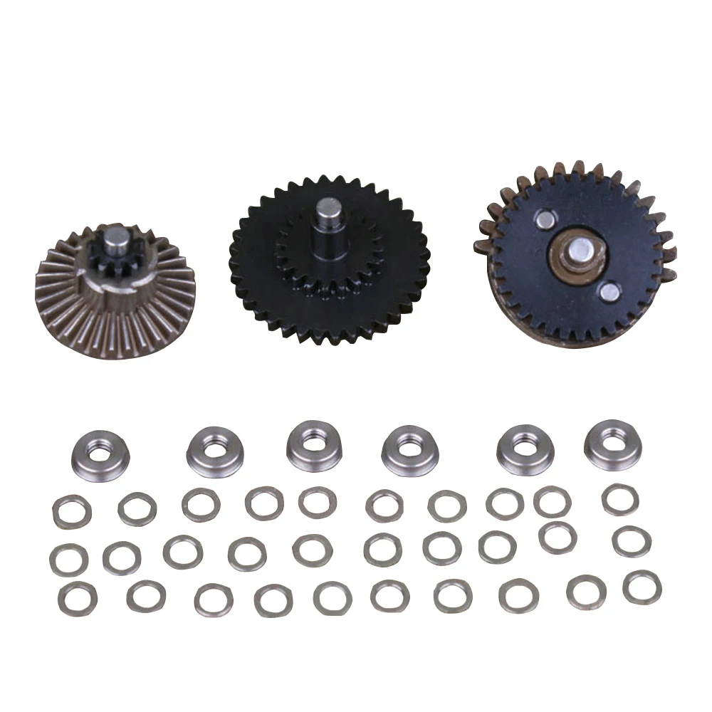 SINAIRSOFT 13:1 16:1 18:1 100:200 100:300 32:1 Improved 4mm Axis Gear With Bearing Shin for Gear Set Fit Ver. 2 3 AEG Gearbox