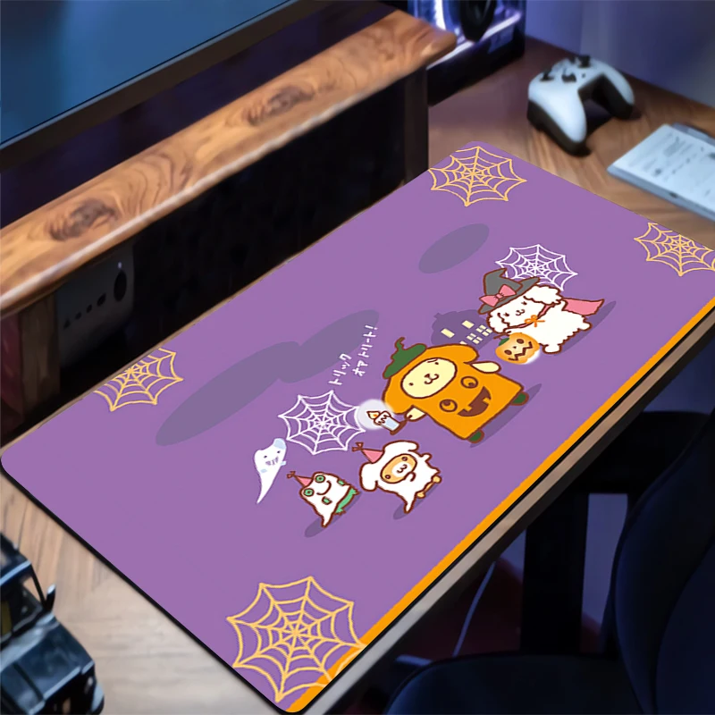 マウスパッド P-ポムポムプリンズ XXL ゲーマー ゲームアクセサリー ノートブック バーミロ キーボードパッド PC コンピューター ラバーデスクマット カーペット マウスパッド