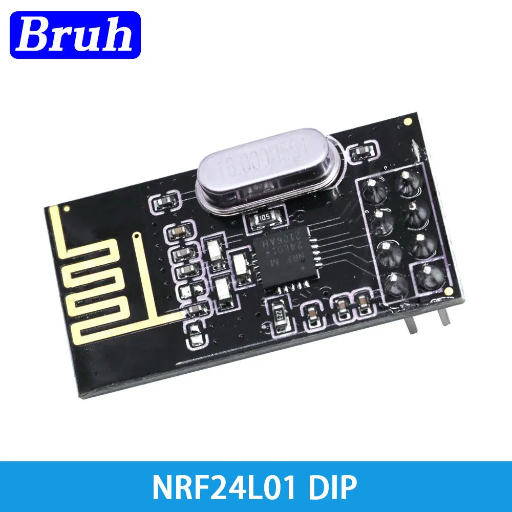 안테나 포함 무선 데이터 전송 모듈, 산업용 등급 디지털 전송, 2.4GHz NRF24L01 + PA + LNA, 1100M 거리 GT24