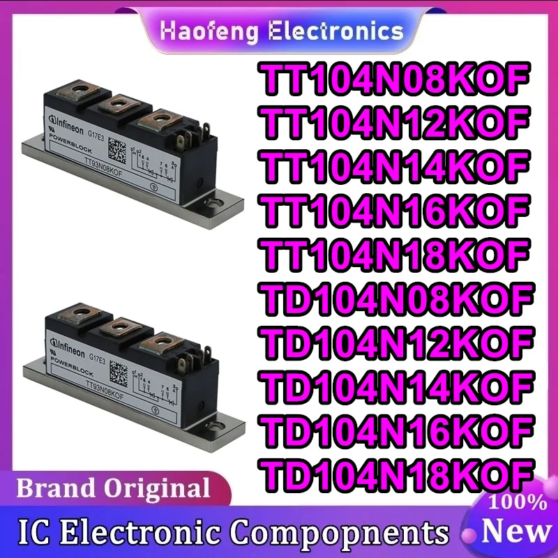 TT104N08KOF TT104N12KOF TT104N14KOF TT104N16KOF TT104N18KOF TD104N08KOF TD104N12KOF TD104N14KOF TD104N16KOF TD104N18KOF جديد