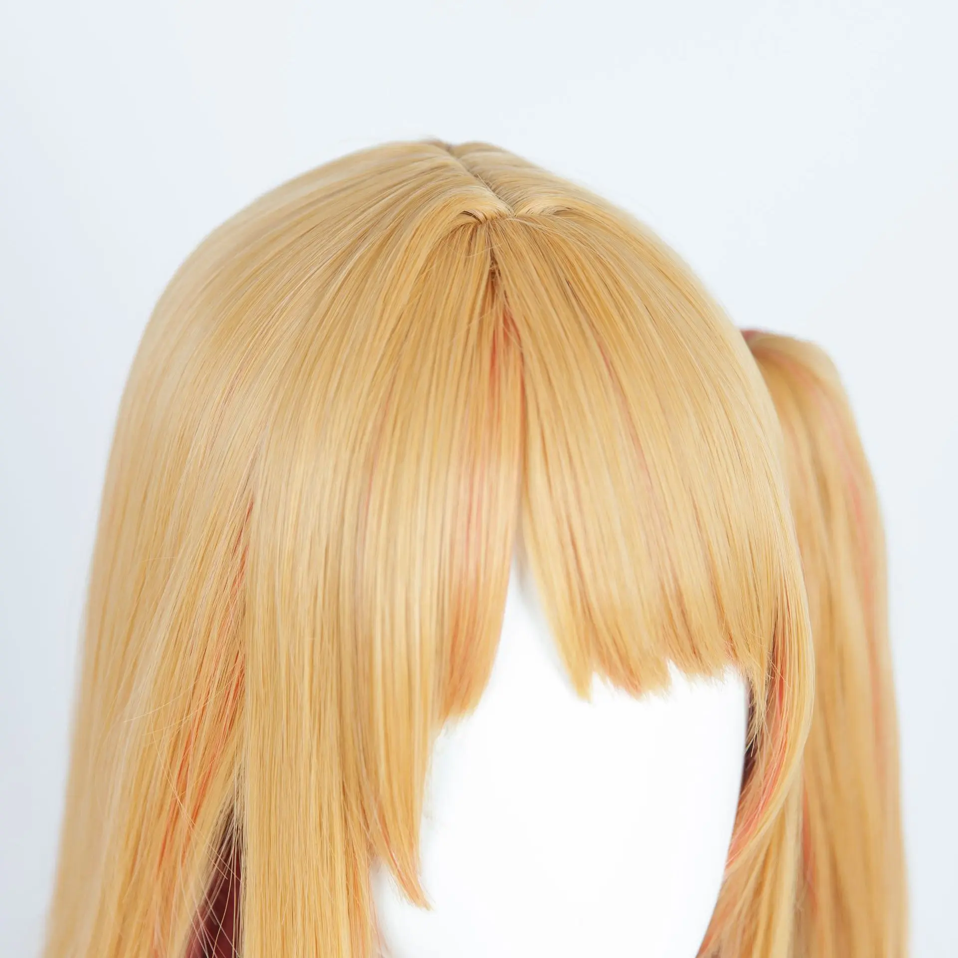 The Wig I'm Promoting Is The Star Wild Ruby Cosplay Wig And The Star Wild Rumi Long Straight Hair Highlight Wig.
