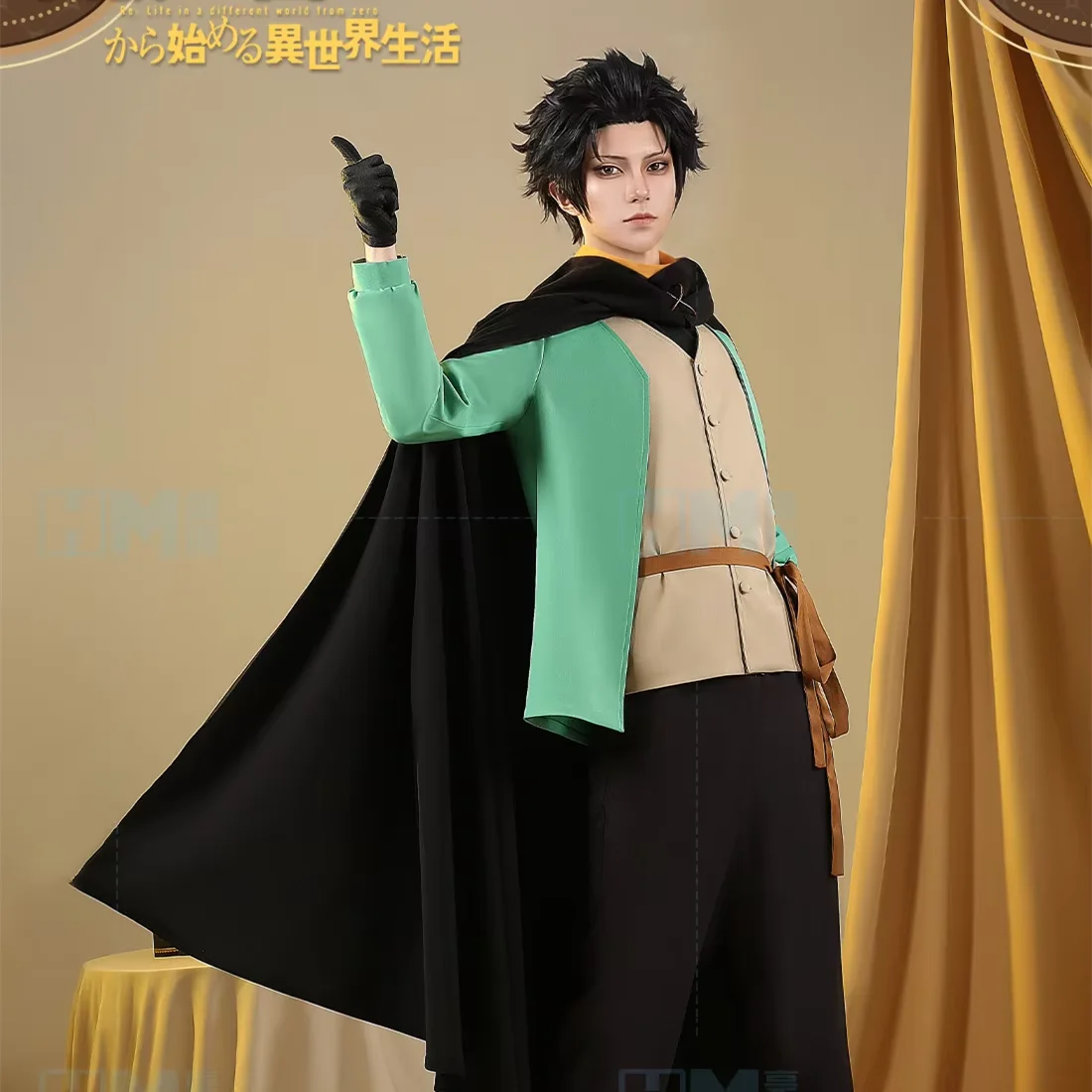 Anime Re Zero Starting Life in Another World Natsuki Subaru New Skins Season 4 Cosplay Costume Men Cloak Halloween XS-3XL