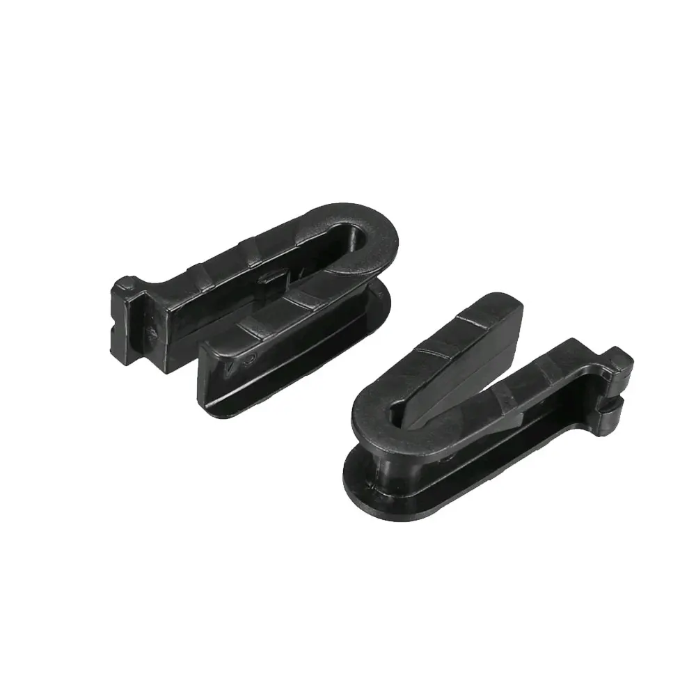 4PCS Universal Car Front Wiper Blade Arm Adapter Clip J Hook Type A C D Black Car Wiper Arm Accessories